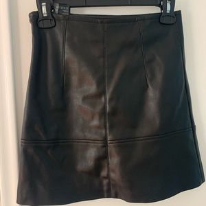 Women’s leather skirt - size 0